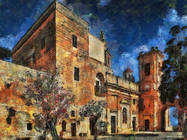 Courtyard - Mellieha for blog