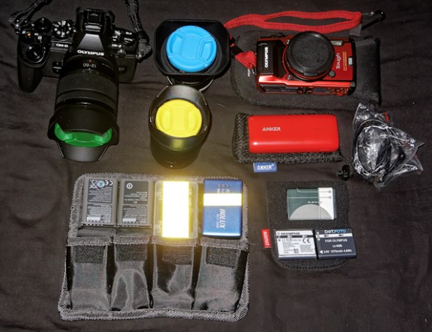 travelling gear new with tg-5 small